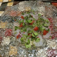 ひらめのカルパッチョ