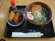 きつねそばといなり