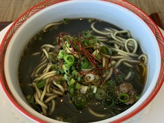 黒胡麻坦々麺　1／3くらいのサイズなのでちょうど良い❤️