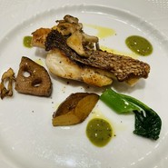 メイン(魚料理)