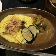 つぼ焼きかれー　野菜かれー