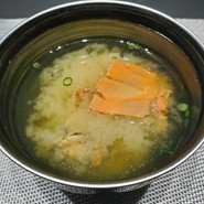 ウチワエビとオコゼの味噌汁