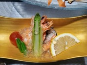 海老と蛤のジュレ