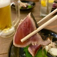 カツオのタタキ