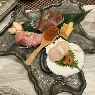 石と肴　地雷也