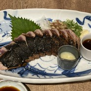 コースカツオの焼き切り　あたたかい