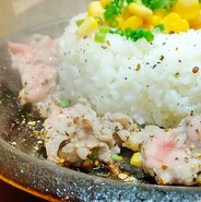 人気のビーフペッパーライス