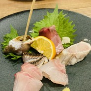 刺身盛り合わせ