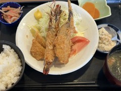 ミックスフライ定食1280円！