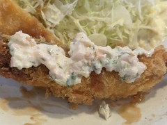 エビフライには和風タルタルソースで！