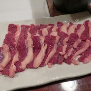 桜肉（ふたえご）石焼