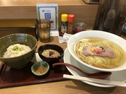 鯛塩そばと鯛茶漬け