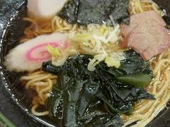 正油と塩で正油ラーメンをチョイス！
