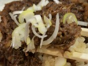 甘めのタレとご飯が合います！