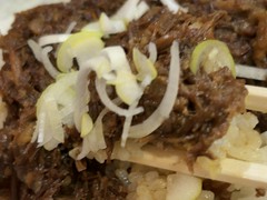 甘めのタレとご飯が合います！