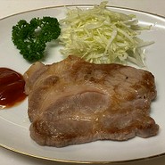 昔懐かしトンテキ600円。国産豚使用。