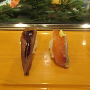 穴子と鮭