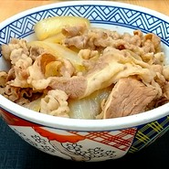 日本人の胃袋を満たす、牛丼
