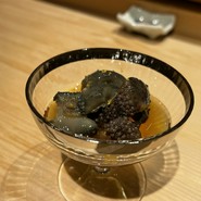 なまこ　柔らかくて香り豊かで美味しかった