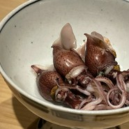 ホタルイカがプッチン　磯の香りが後を引く