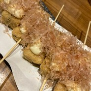 子持ちこんぶの串揚げ
