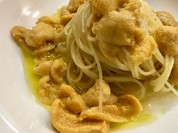 うにのパスタ