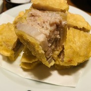 れんこんのはさみ揚げ