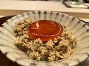 〆のそぼろ卵かけご飯