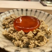 〆のそぼろ卵かけご飯