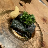 ナスの揚げ浸し