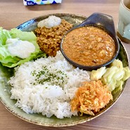 スパイスカレー2種盛り