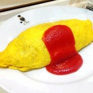 昔ながらのオムライス。西新井フードコートの洋食カフェ。