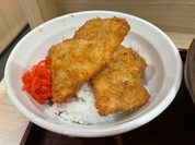 ミニタレカツ丼
