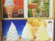 ソフトクリームが充実してます！