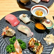 お勧めにぎりの後半