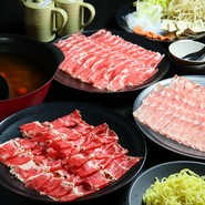 牛肩ロース・ラム・豚肩ロース食べ放題