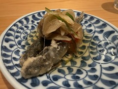 稚鮎南蛮漬けかけ