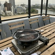 牡蠣肉酒場 天 rooftop terrace