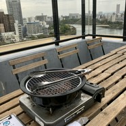 牡蠣肉酒場 天 rooftop terrace