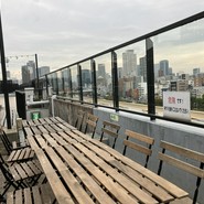 牡蠣肉酒場 天 rooftop terrace