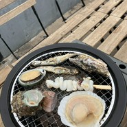 牡蠣肉酒場 天 rooftop terrace