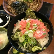 ネギトロ丼セット