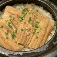 穴子の炊き込み