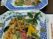 お子さまと天麩羅盛り合わせ