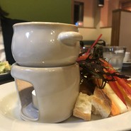 チーズフォンデュ