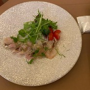 鮮魚のカルパッチョ