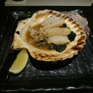 帆立バター醤油焼き