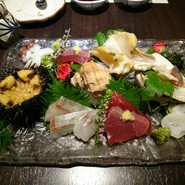 刺身盛り合わせ（２人前）＋がぜうに