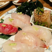 刺身盛合せのお寿司アレンジ