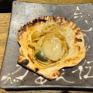 ホタテのバター焼き